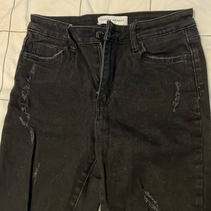 Vici Black Ankle & Cropped Jeans